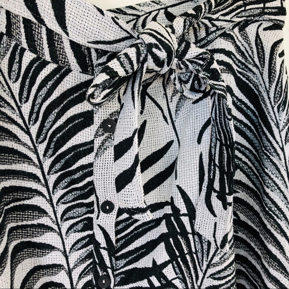 NWT Anthropologie Hutch Tropical Palm Fern Skirt - Picture 3 of 7